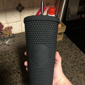 NWT Starbucks black matte studded fall 2019 cup